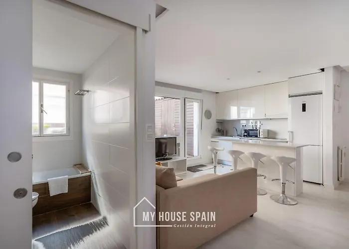 Myhousespain - Piso Con Terraza En El Centro 公寓 希洪